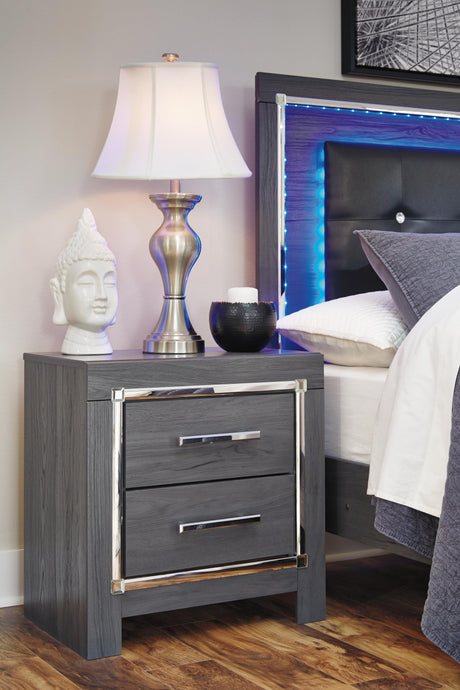 Lodanna Gray Nightstand from Ashley Furniture - Luna Furniture