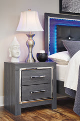 Lodanna Gray LED Storage Youth Panel Bedroom Set from Ashley Furniture - Luna Furniture