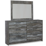 Baystorm Gray LED Youth Panel Bedroom Set from Ashley - Luna Furniture