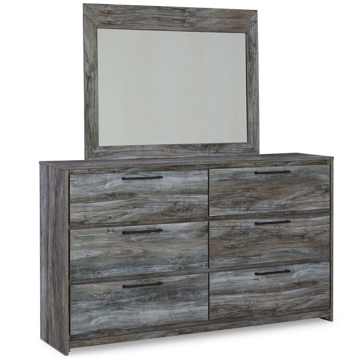 Baystorm Gray LED Panel Bedroom Set from Ashley Furniture - Luna Furniture