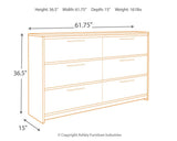 Baystorm Gray Dresser from Ashley Furniture - Luna Furniture