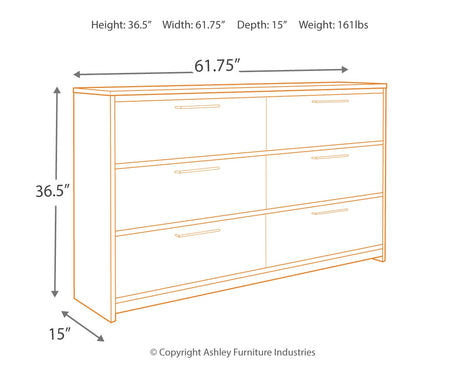 Baystorm Gray Queen Panel Storage Bed, Dresser and Nightstand from Ashley - Luna Furniture