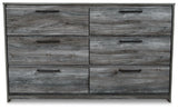 Baystorm Gray Dresser from Ashley Furniture - Luna Furniture