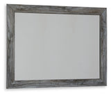 Baystorm Gray Dresser and Mirror from Ashley Furniture - Luna Furniture