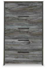 Baystorm Smoky Gray Queen Panel Bed and Chest from Ashley - Luna Furniture