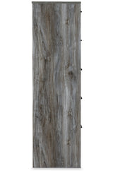 Baystorm Gray Twin Panel Headboard Bed, Dresser, Mirror and Nightstand from Ashley Furniture - Luna Furniture