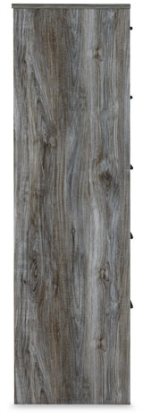 Baystorm Smoky Gray Queen Panel Bed and Chest from Ashley - Luna Furniture