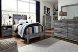 Baystorm Gray LED Youth Panel Bedroom Set from Ashley - Luna Furniture