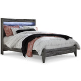 Baystorm Gray LED Panel Bedroom Set from Ashley Furniture - Luna Furniture