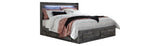 Baystorm King Storage Bed, Dresser and 2 Nightstands from Ashley - Luna Furniture