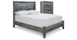 Baystorm Gray Full Panel Bed and Chest from Ashley Furniture - Luna Furniture