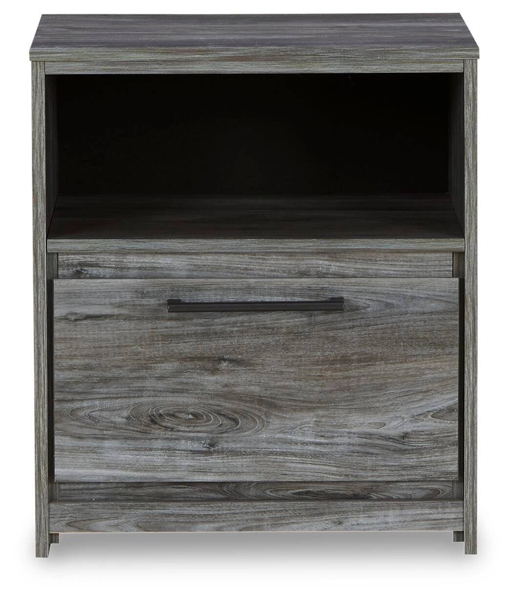 Baystorm Gray Nightstand from Ashley Furniture - Luna Furniture