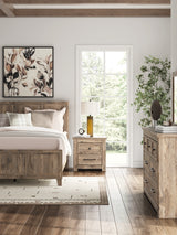 Rusticott Brown Two Drawer Nightstand from Ashley - Luna Furniture