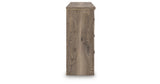 Rusticott Queen Panel Bed with Dresser and Nightstand in Brown from Ashley Furniture - Luna Furniture