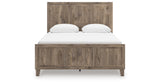 Rusticott Queen Panel Bed with Dresser in Brown from Ashley - Luna Furniture