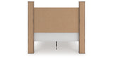 Rusticott Brown Queen Poster Bed, Dresser, Mirror and Nightstand from Ashley - Luna Furniture