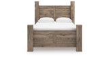 Rusticott Brown Queen Poster Bed from Ashley - Luna Furniture
