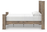 Rusticott Queen Poster Bed with Dresser in Brown from Ashley Furniture - Luna Furniture