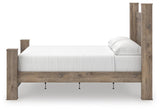 Rusticott Brown King Poster Bed from Ashley Furniture - Luna Furniture