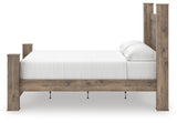Rusticott Brown King Poster Bed, Dresser and Nightstand from Ashley - Luna Furniture