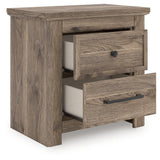 Rusticott Brown King Poster Bed, Dresser and Nightstand from Ashley - Luna Furniture
