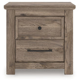 Rusticott Brown Queen Poster Bed, Dresser and Nightstand from Ashley - Luna Furniture
