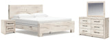 Lawroy Light Natural Panel Bedroom Set from Ashley Furniture - Luna Furniture