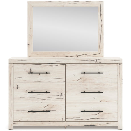 Lawroy Light Natural Bedroom Mirror (Mirror Only) from Ashley - Luna Furniture