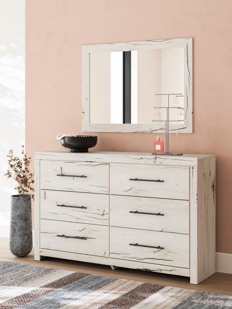 Lawroy Light Natural Bedroom Mirror (Mirror Only) from Ashley - Luna Furniture