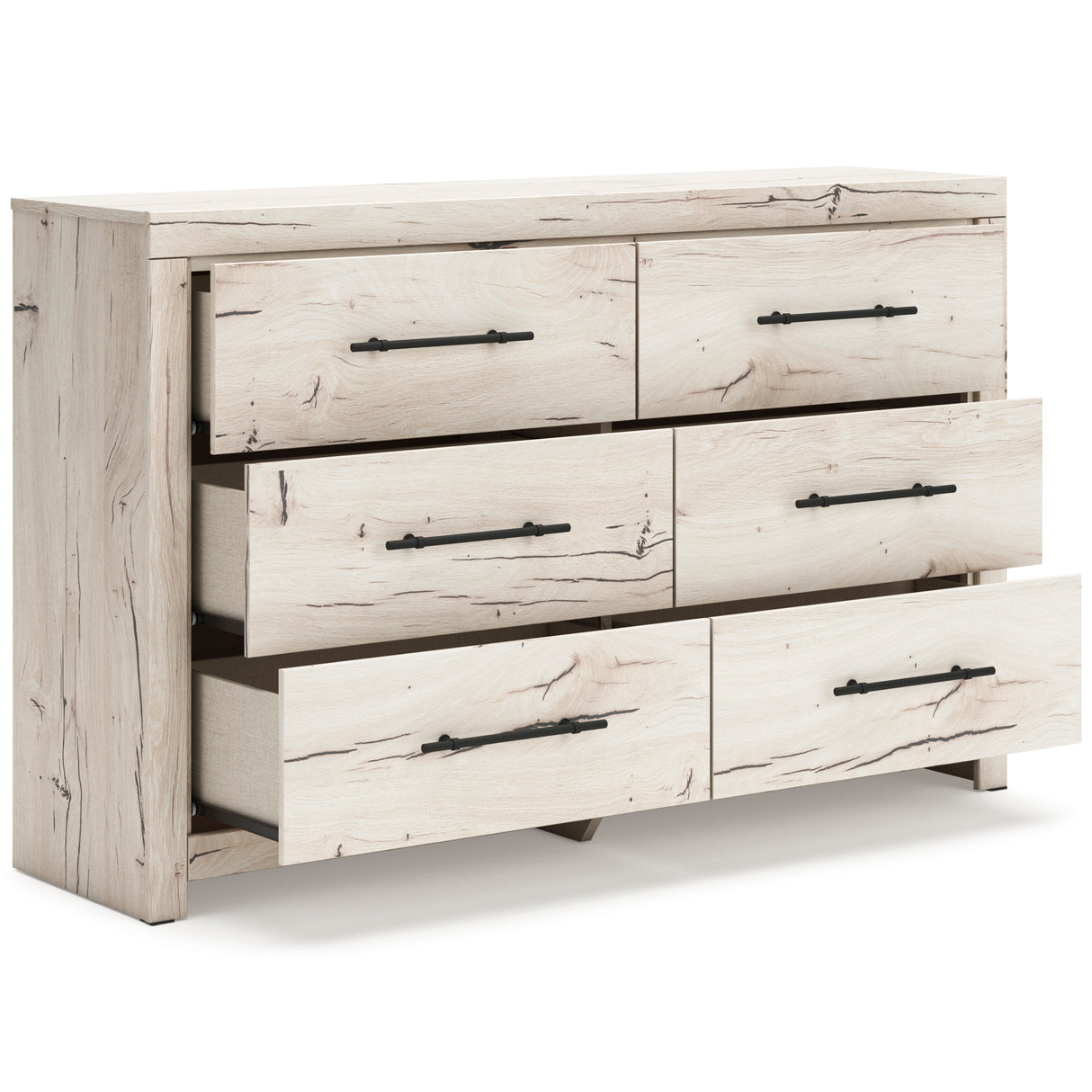 Lawroy Light Natural Panel Bedroom Set from Ashley - Luna Furniture