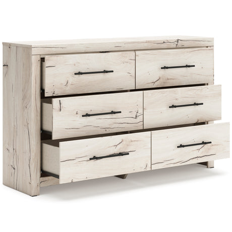 Lawroy Light Natural Panel Bedroom Set from Ashley Furniture - Luna Furniture