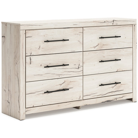 Lawroy Light Natural Panel Bedroom Set from Ashley Furniture - Luna Furniture