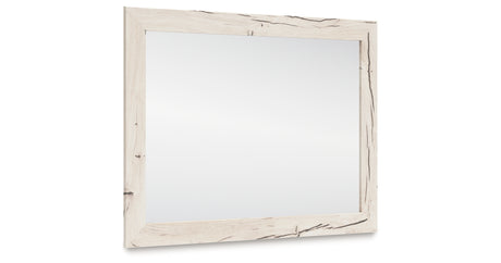 Lawroy Light Natural Bedroom Mirror (Mirror Only) from Ashley - Luna Furniture