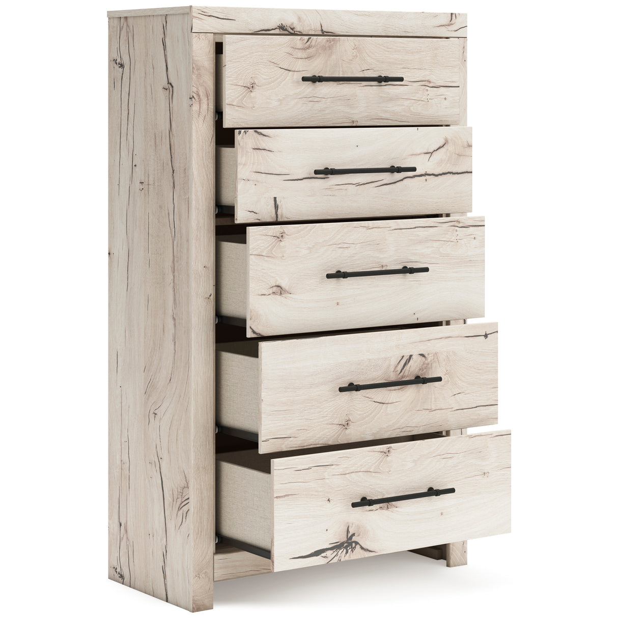 Lawroy Light Natural Youth Panel Bedroom Set from Ashley Furniture - Luna Furniture