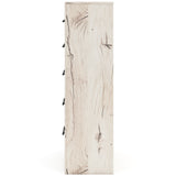 Lawroy Light Natural Storage Panel Bedroom Set with 2 One-Side Drawers from Ashley - Luna Furniture