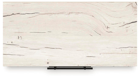 Lawroy Light Natural Queen Panel Storage Bed, Dresser, Mirror, Chest and Nightstand from Ashley - Luna Furniture