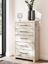 Lawroy Light Natural Chest of Drawers from Ashley - Luna Furniture