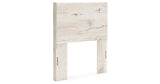 Lawroy Twin Panel Headboard with Dresser and 2 Nightstands in Light Natural from Ashley - Luna Furniture