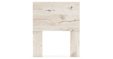 Lawroy Twin Panel Headboard with Dresser and 2 Nightstands in Light Natural from Ashley - Luna Furniture