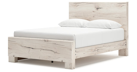 Lawroy Light Natural Queen Storage Platform Bed with 2 Drawers from Ashley - Luna Furniture