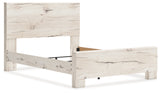Lawroy Queen Panel Headboard with 2 Nightstands in Light Natural from Ashley - Luna Furniture