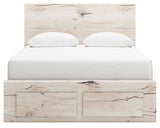 Lawroy Queen Panel Storage Bed, Dresser, Mirror, Chest and Nightstand from Ashley - Luna Furniture