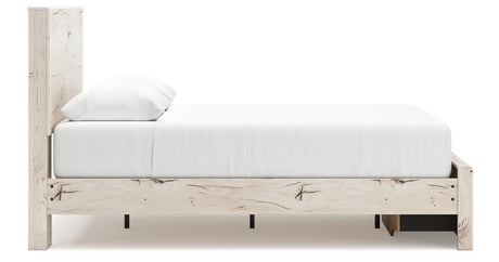 Lawroy Light Natural Queen Storage Bed, Dresser and Nightstand from Ashley - Luna Furniture