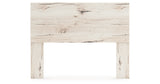 Lawroy Queen Panel Headboard with Mirrored Dresser and Chest in Light Natural from Ashley - Luna Furniture