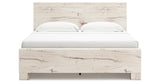 Lawroy Light Natural King Storage Platform Bed with 4 Drawers from Ashley - Luna Furniture