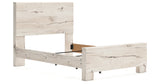 Lawroy Light Natural Full Panel Bed from Ashley Furniture - Luna Furniture