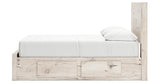Lawroy Light Natural Full Storage Platform Bed with 6 Drawers from Ashley Furniture - Luna Furniture
