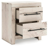 Lawroy Queen Panel Storage Bed, Dresser, Mirror, Chest and Nightstand from Ashley - Luna Furniture