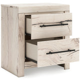 Lawroy Light Natural Youth Panel Bedroom Set from Ashley Furniture - Luna Furniture