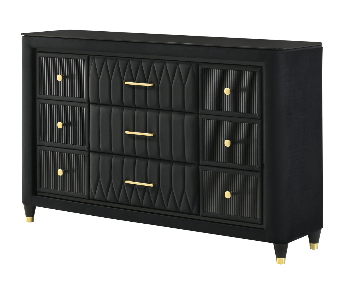 Valeria Black Dresser
